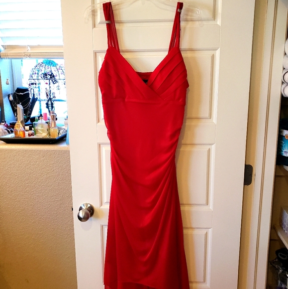 Red Party Dress - Picture 1 of 4